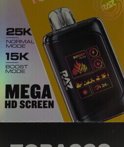 RAZ LTX 25K TOBACCO BX 5CT