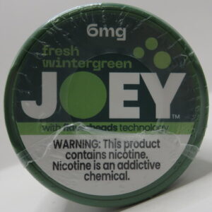 JOEY POUCHES FRESH WINTERGREEN 6MG ROLL 5CT