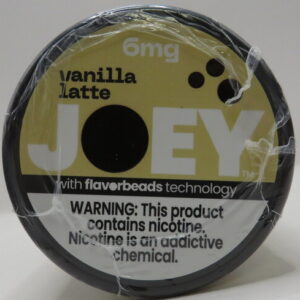 JOEY POUCHES VANILLA LATTE 6MG ROLL 5CT