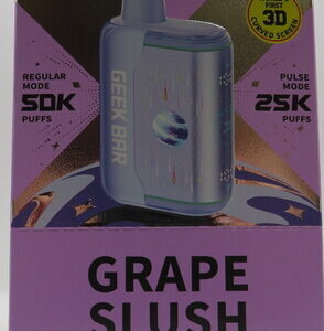 GEEKBAR PULSE X2 GRAPE SLUSH BX 5CT