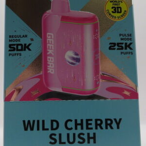 GEEKBAR PULSE X2 WILD CHERRY SLUSH BX 5CT