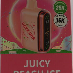 GEEKBAR PULSE 2 JUICY PEACH ICE BX 5CT
