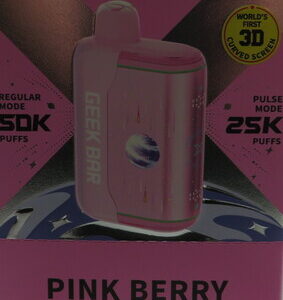 GEEKBAR PULSE X2 PINK BERRY LEMONADE BX 5CT