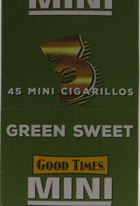 GOOD TIMES MINI GREEN SWEET PP3/$1.29 BX 15CT
