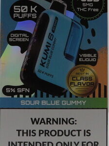 KUMI SCENIC SFN+CBD SOUR BLUE GUMMY BX 5CT