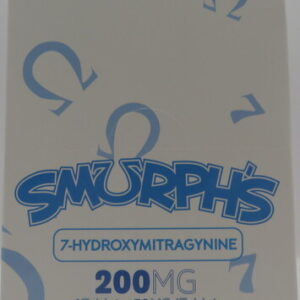 SMURPHS 7-HYDROXY BLUE RAZZ 50MG 4PK BX 10CT